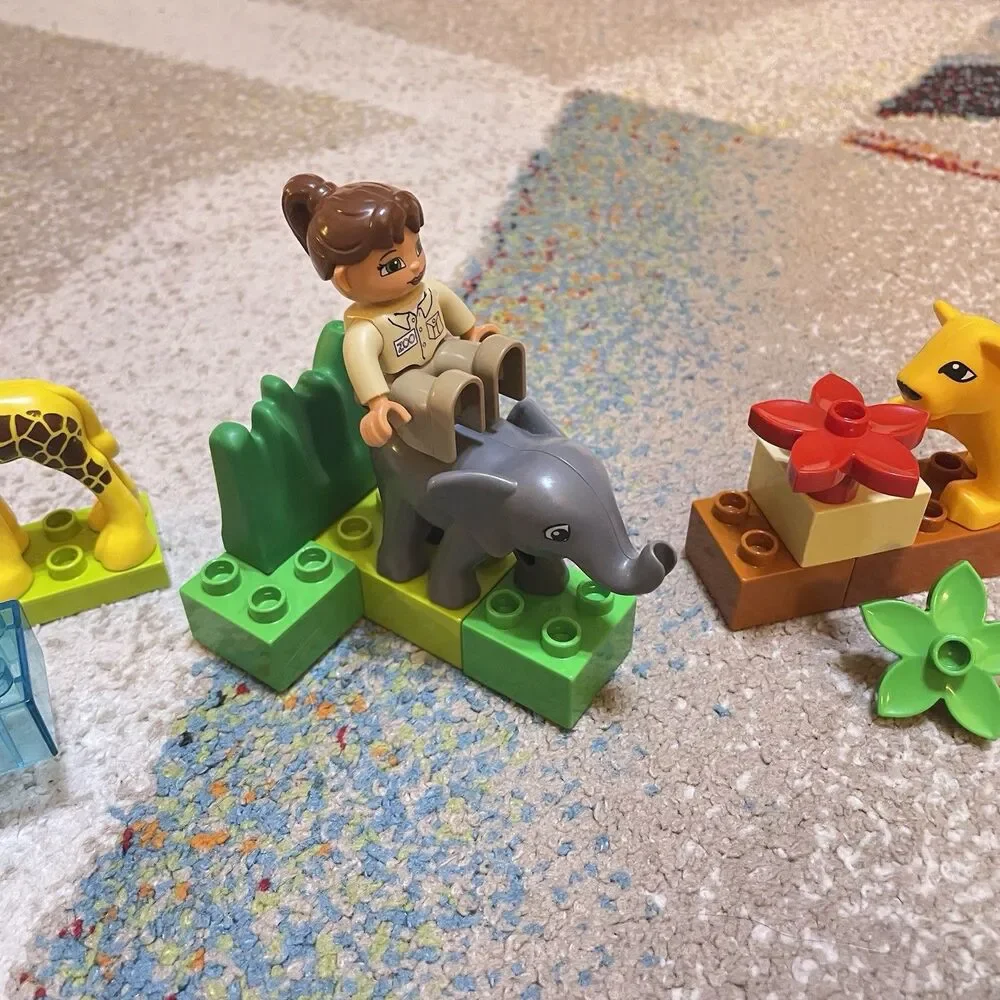 LEGO DUPLO 4962 Baby Zoo Complete Set Animals Figures No Instructions 2005 - Picture 3 of 3